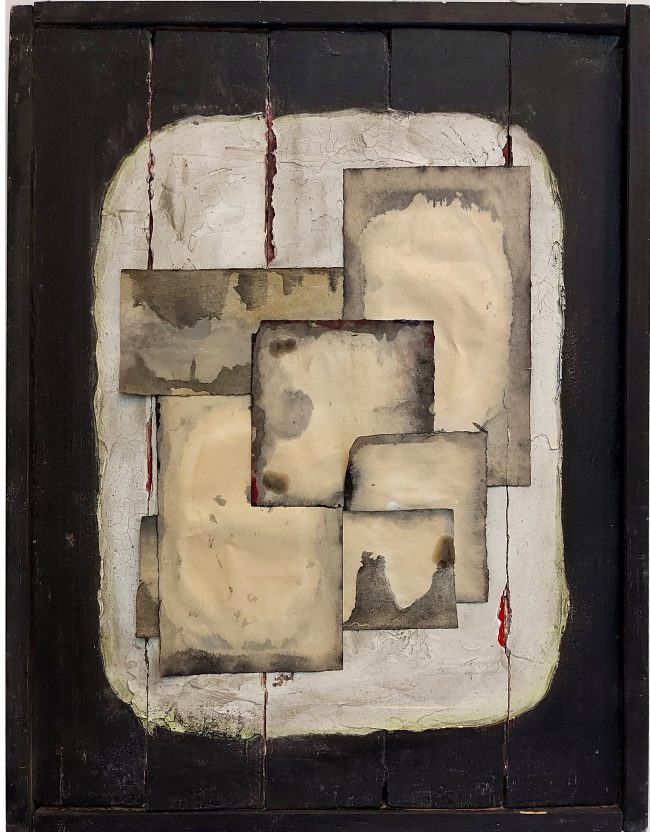 Crocevia 19 40×52 Collage su Tavola