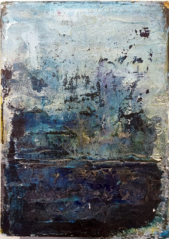 Solo Luce 5 cm. 30X42 t.m. su tavola
